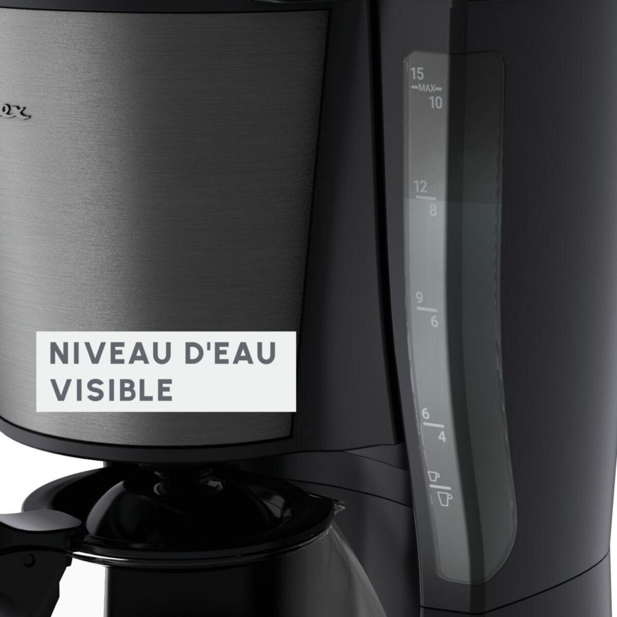 MOULINEX Cafetière FG5S08E0 Subito Noir