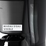 Voir la diapositive 5 : MOULINEX Cafetière FG5S08E0 Subito Noir