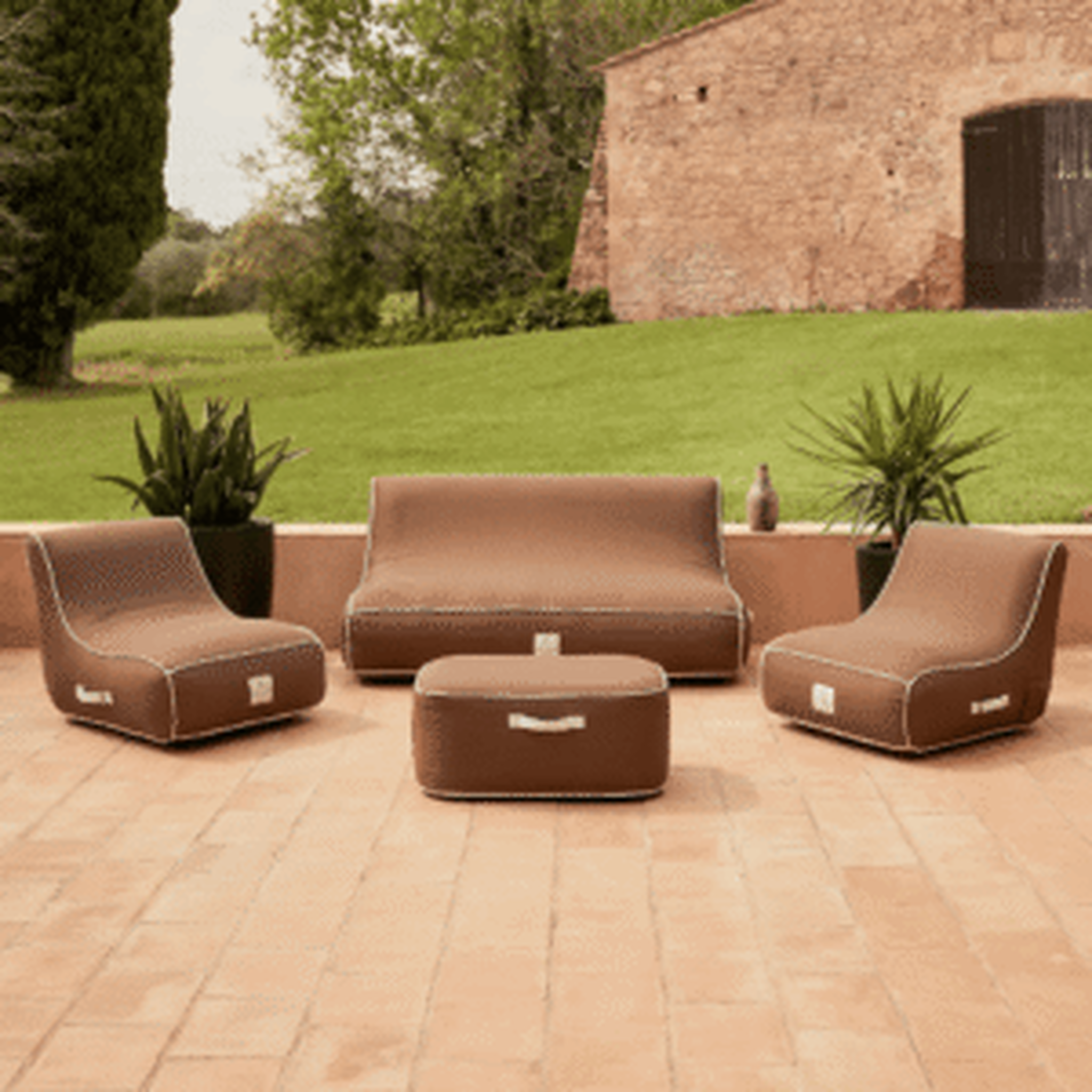 Voir la diapositive 2 : COCO LOUNGE Coco Lounge Salon de jardin gonflable - Plusieurs coloris disponibles
