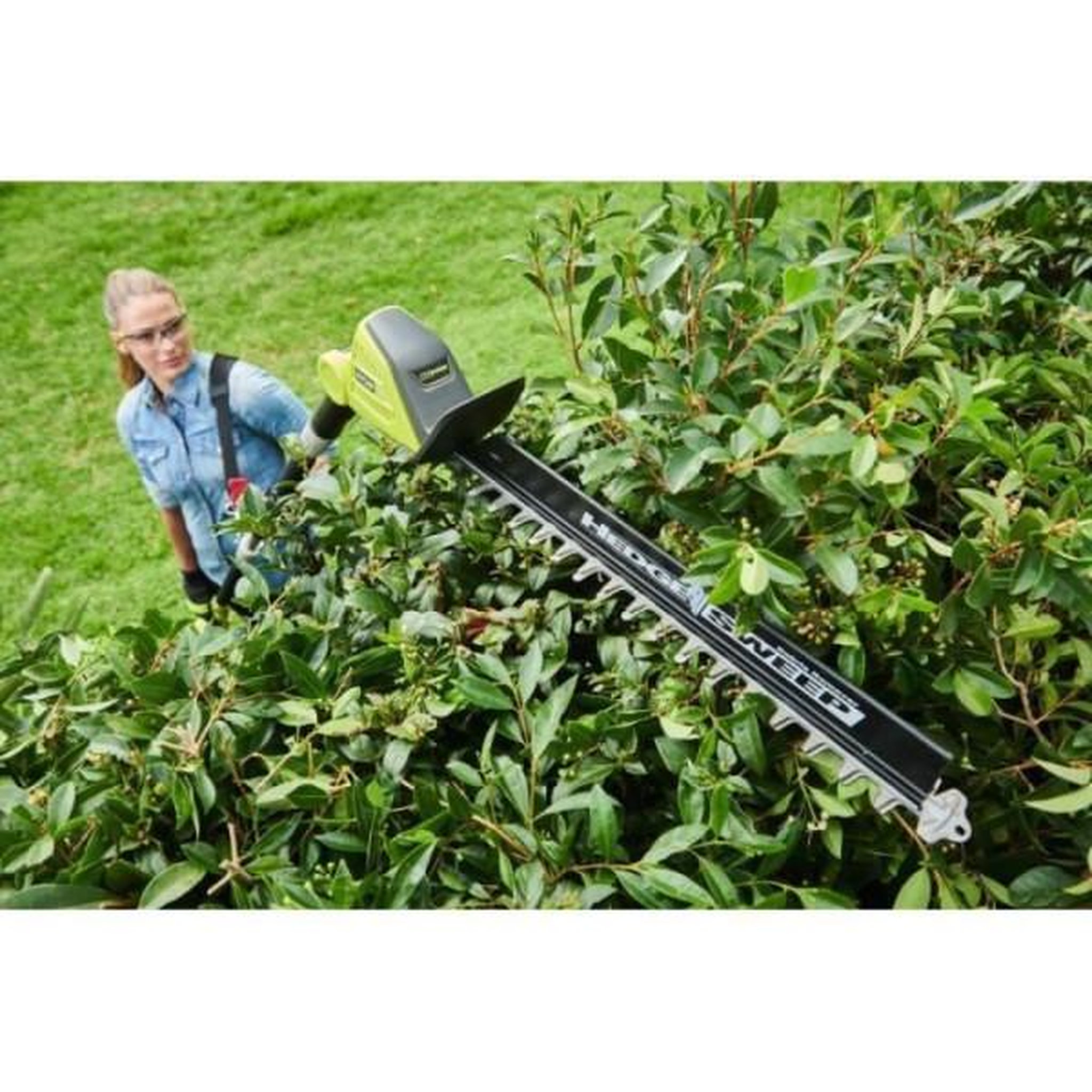 Voir la diapositive 4 : Ryobi RYOBI - Taille-haies sur perche 36V MAXPOWER - lames 50cm - tube d'extension 40 cm fourni - sans batterie ni chargeur - RY36PHT5