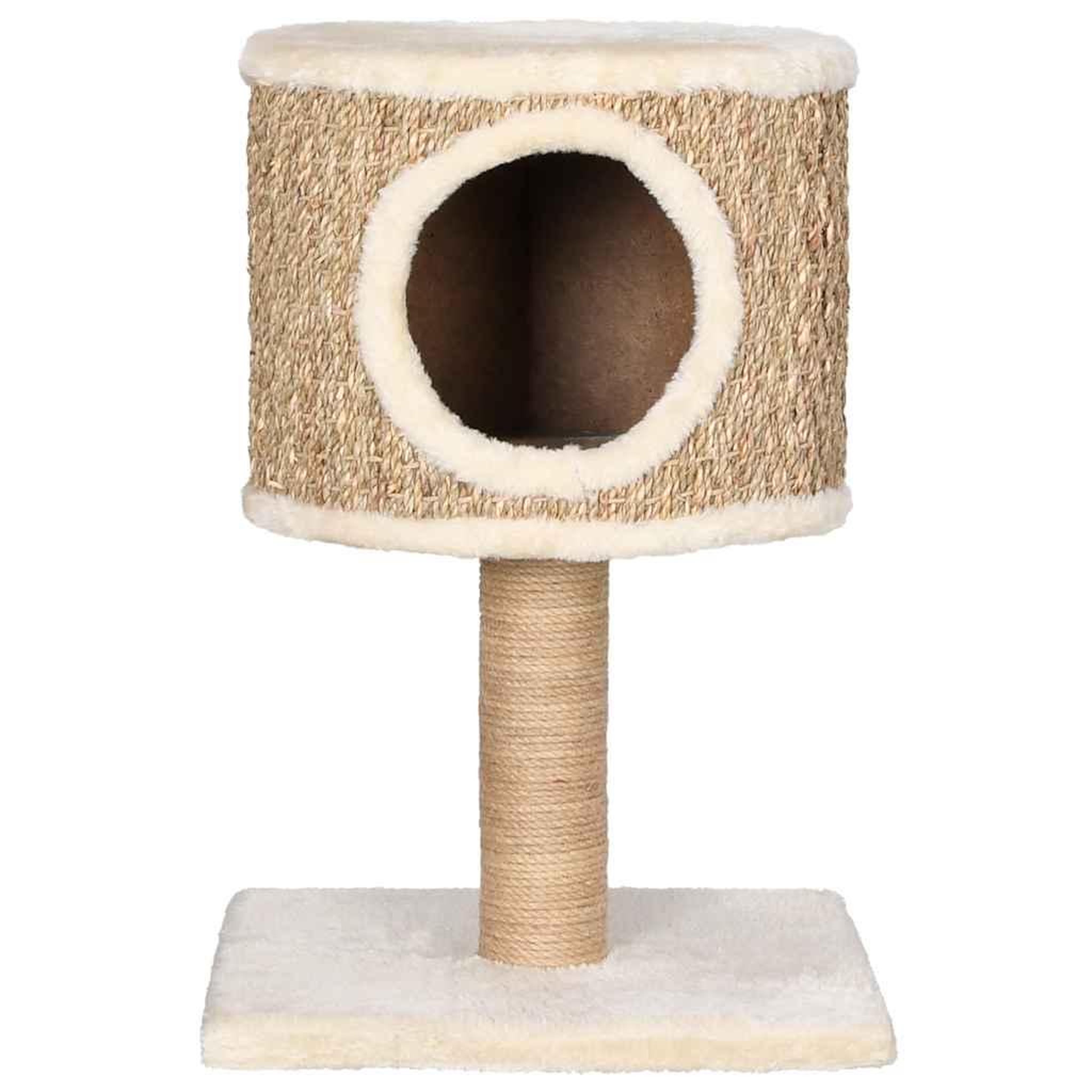 Voir la diapositive 3 : VIDAXL Arbre a chat avec appartement et griffoir 52 cm Herbiers marins