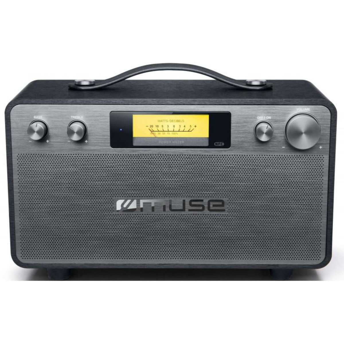 Muse Enceinte nomade bluetooth noir - m670bt