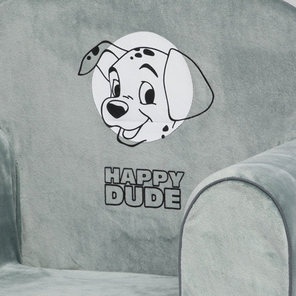 DISNEY Fauteuil club classique déhoussable 101 Dalmatiens