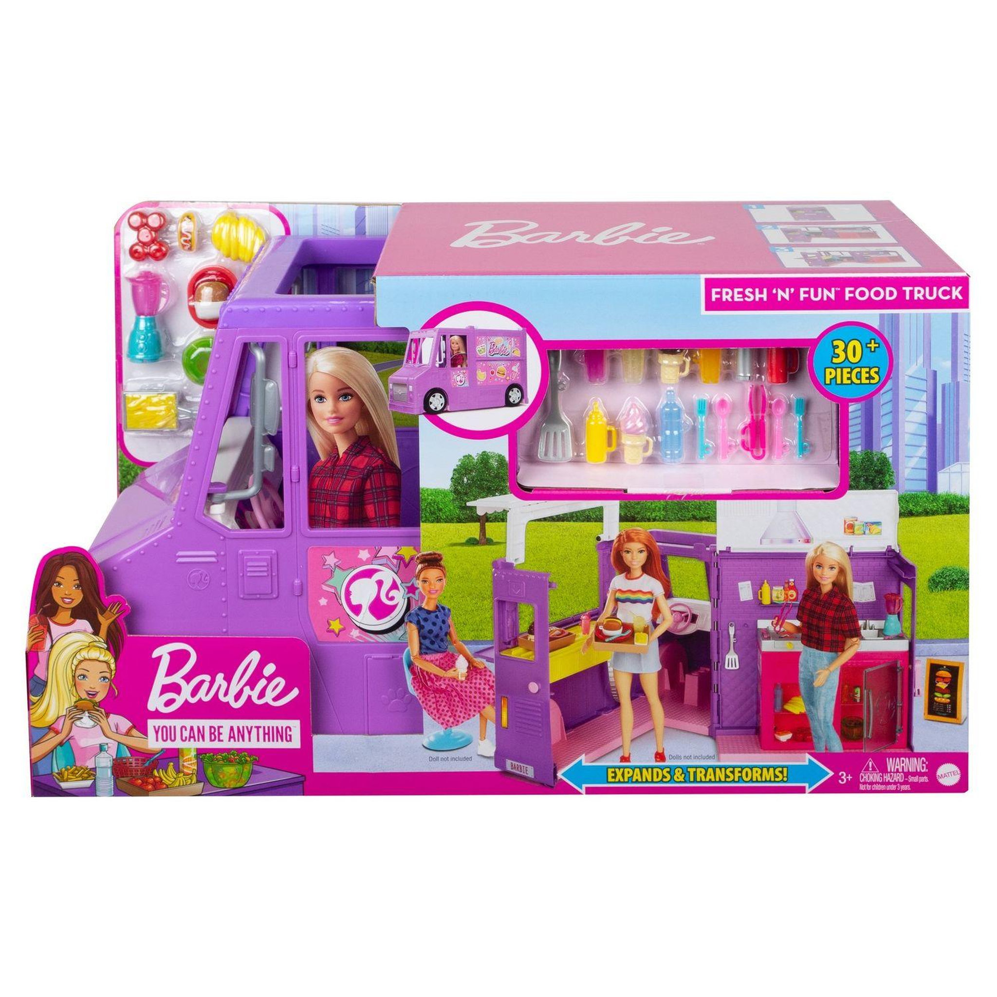 Voir la diapositive 6 : BARBIE Le food truck de Barbie