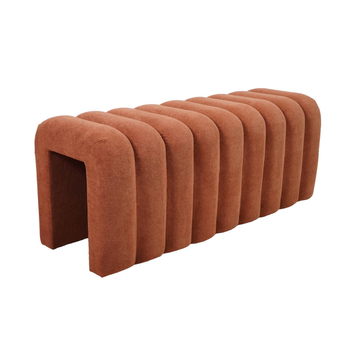 SWEEEK Banc, bout de lit contemporain en tissu