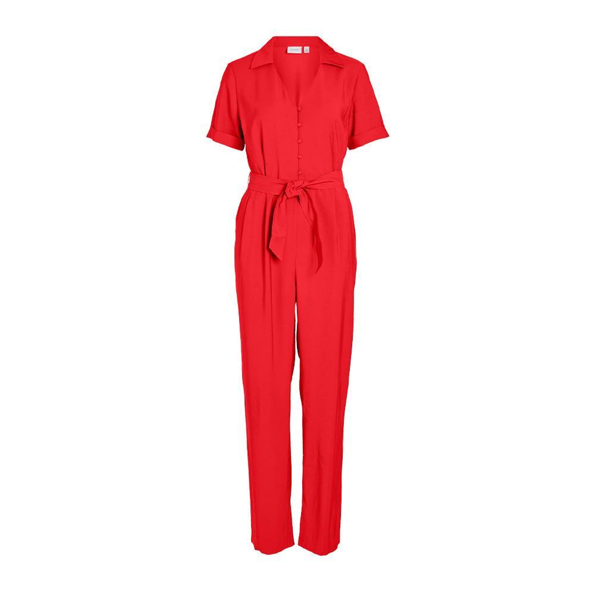 Vila Combinaison  Femme Vila Ruby. Coloris disponibles : Rouge