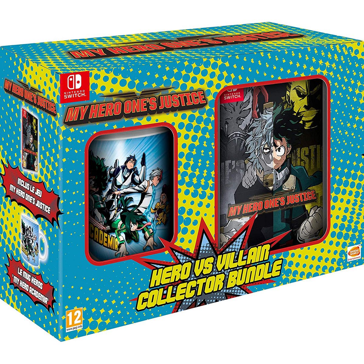 My Hero One s Justice Switch + Mug My Hero One s Justice