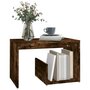 Voir la diapositive 3 : VIDAXL Table d'appoint Chene fume 59x36x38 cm Bois d'ingenierie