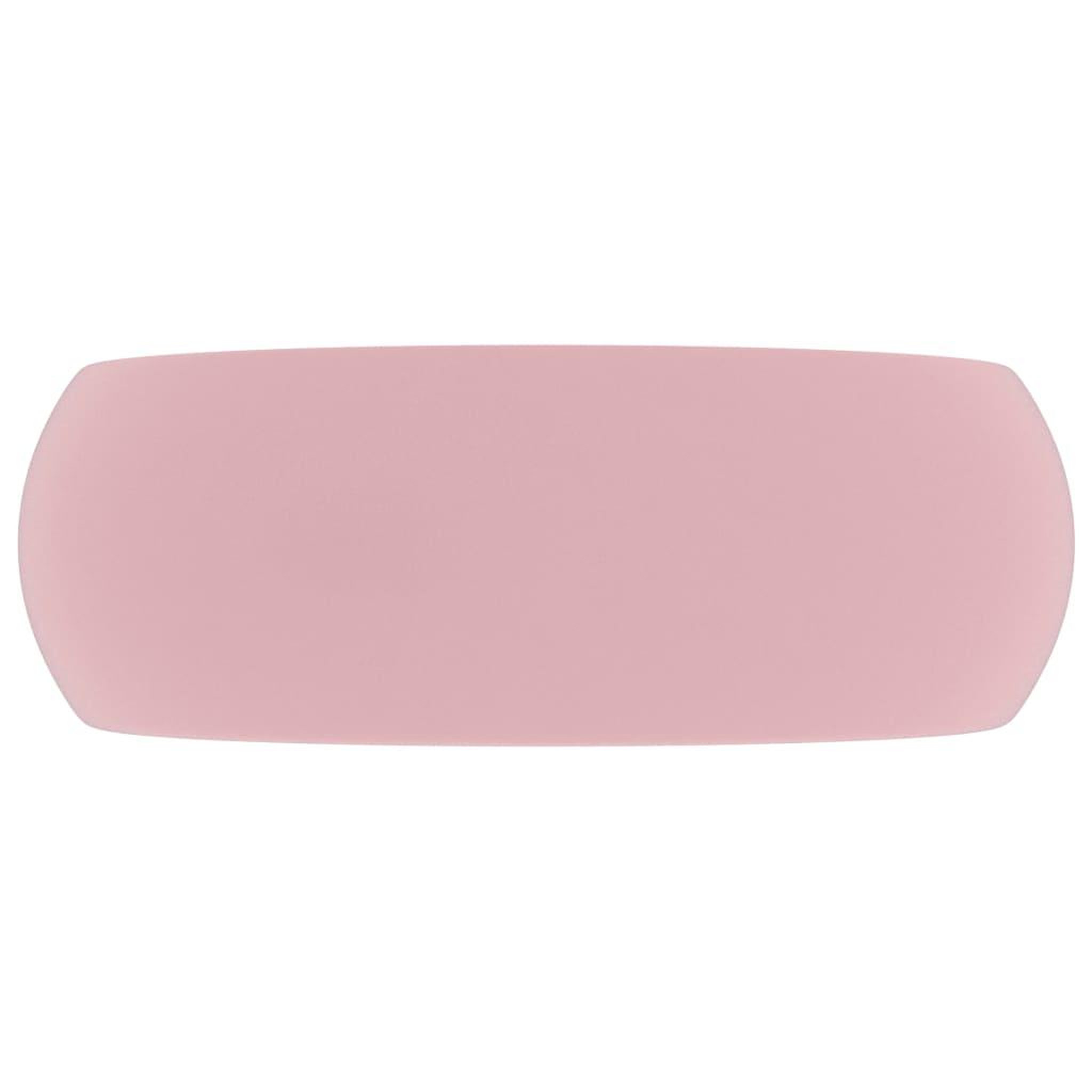 Voir la diapositive 4 : VIDAXL Lavabo rond de luxe Rose mat 40x15 cm Ceramique