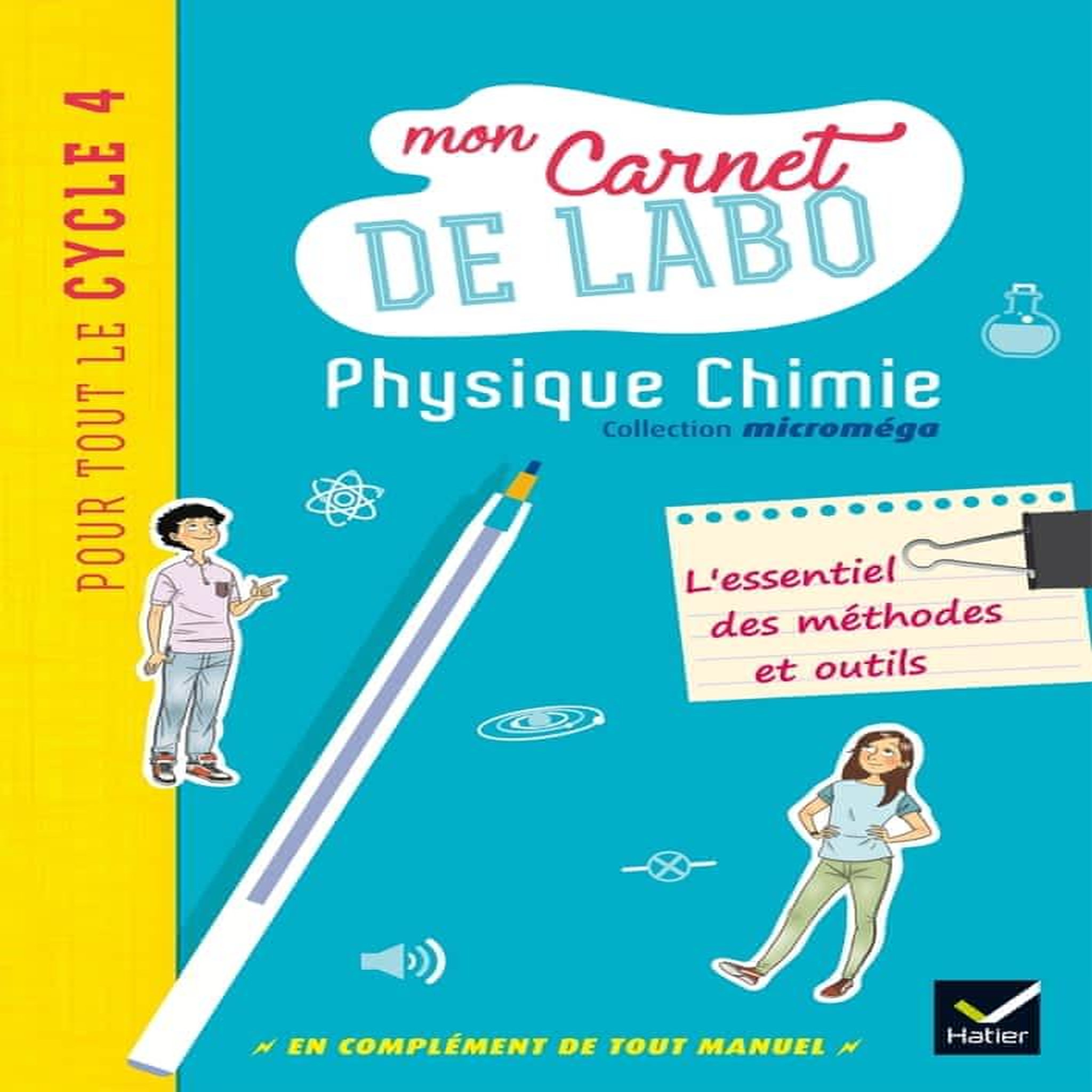 PHYSIQUE CHIMIE CYCLE 4. MON CARNET DE LABO, Daujean Christophe