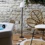 Voir la diapositive 3 : Paris Prix Lampadaire à LED Intérieur & Extérieur  RGB  160cm Blanc & Noir