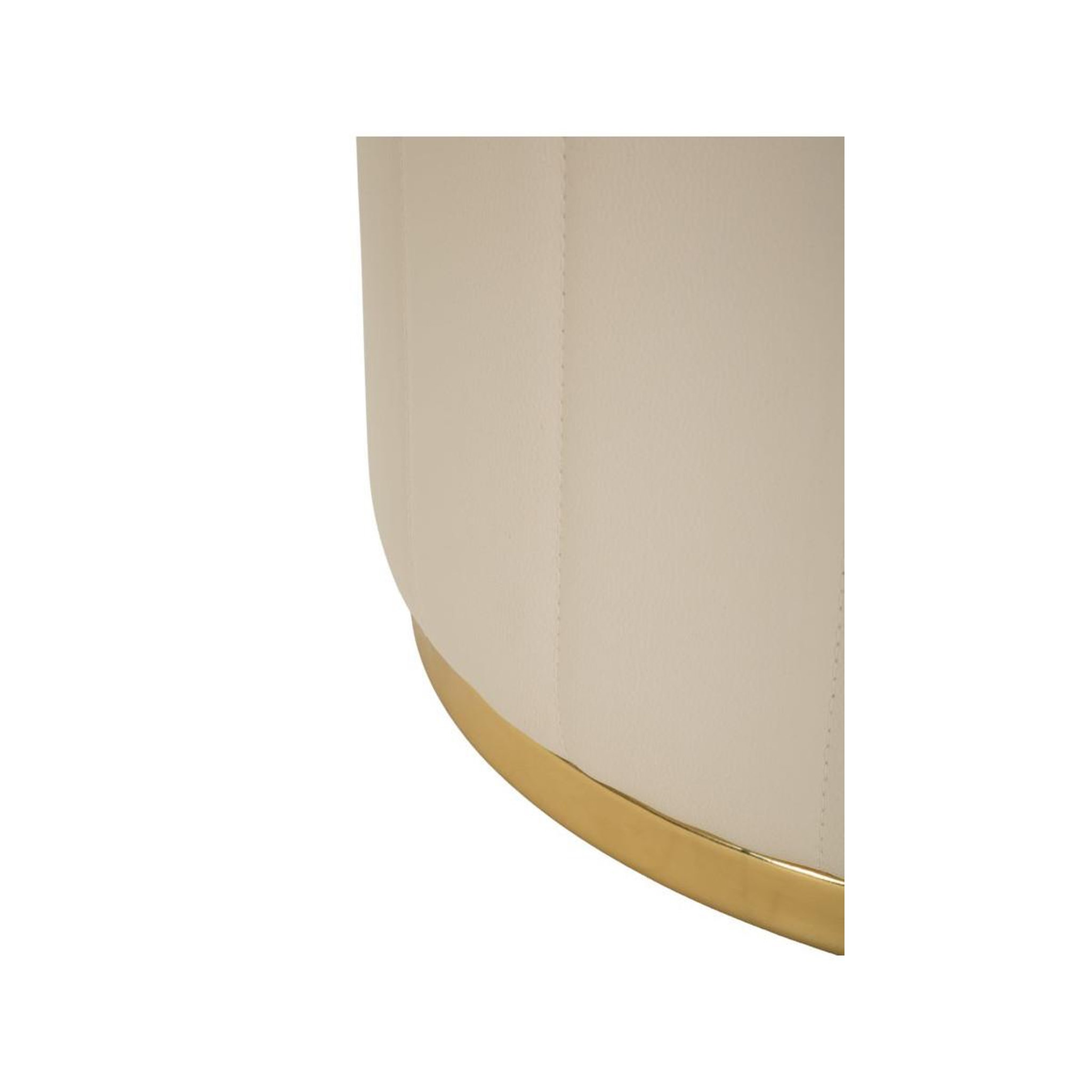 Voir la diapositive 5 : Paris Prix Pouf coffre design  london  46cm beige