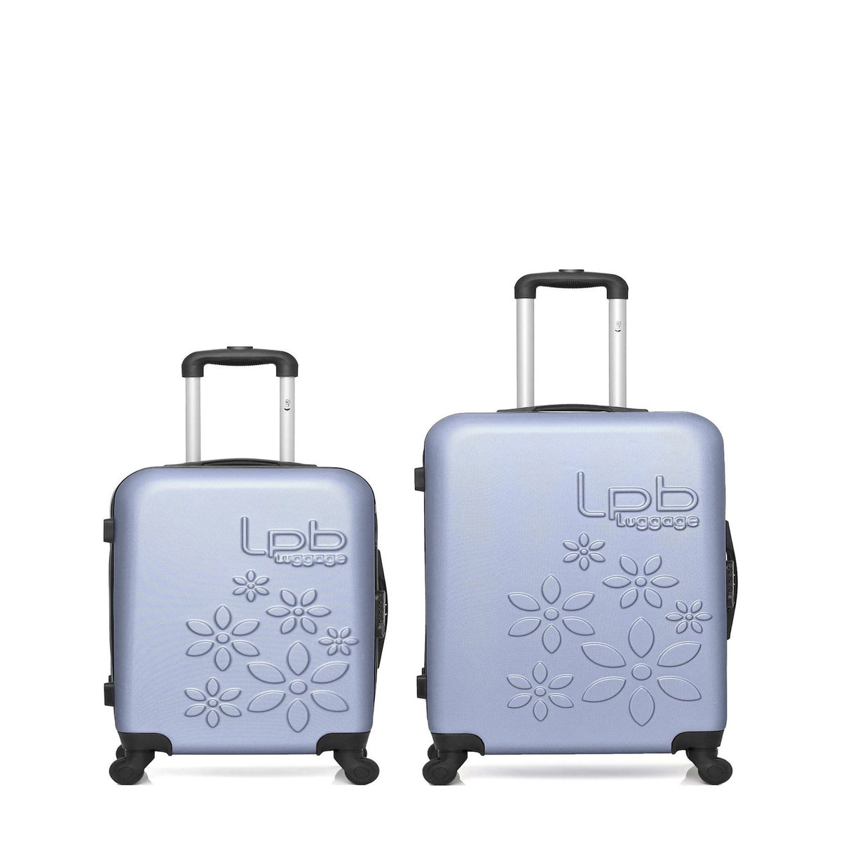LES P'TITES BOMBES LPB Lot de 2 - Valises weekend et cabine ELEONOR