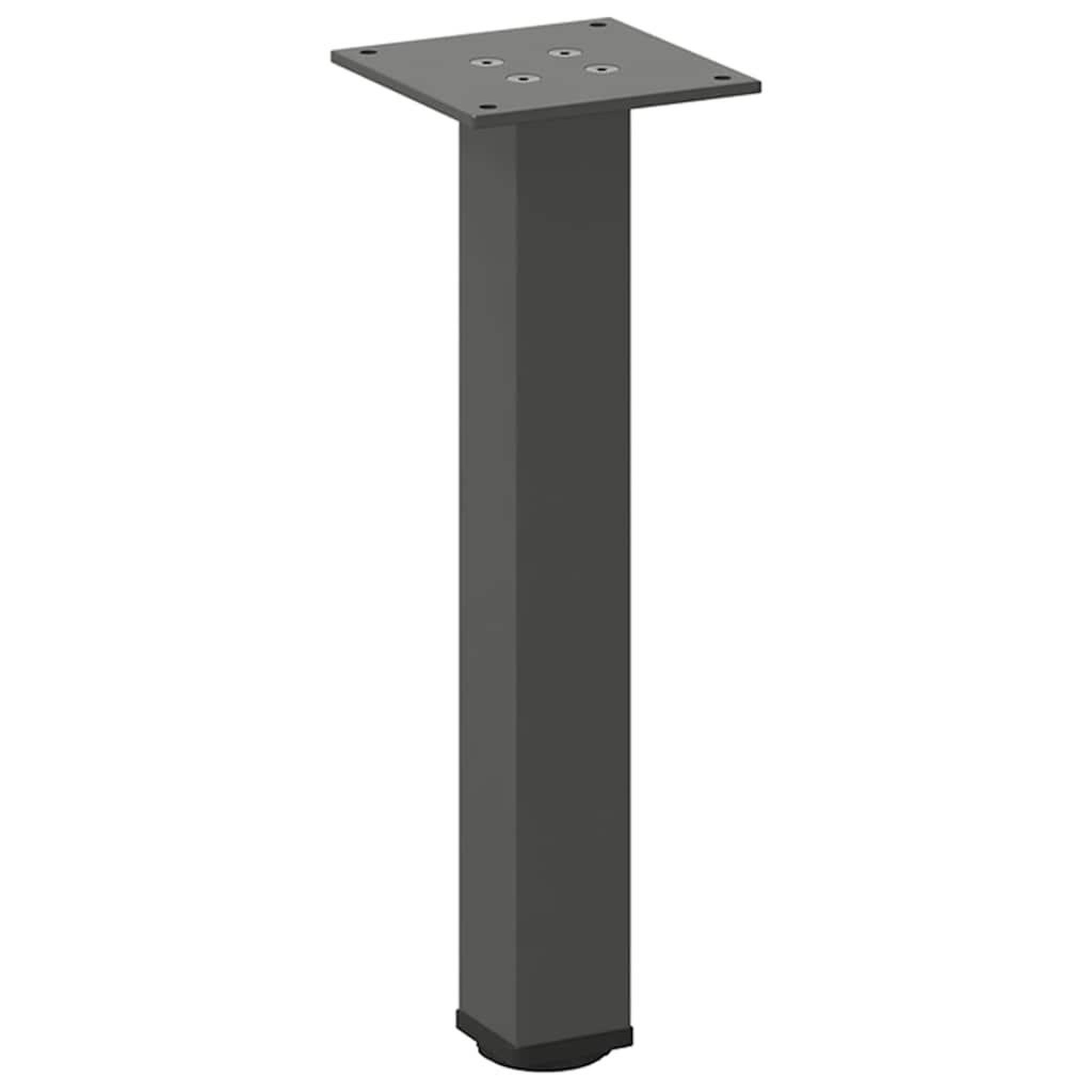 Voir la diapositive 4 : VIDAXL Pieds de table basse 4 pcs anthracite 42-44 cm acier