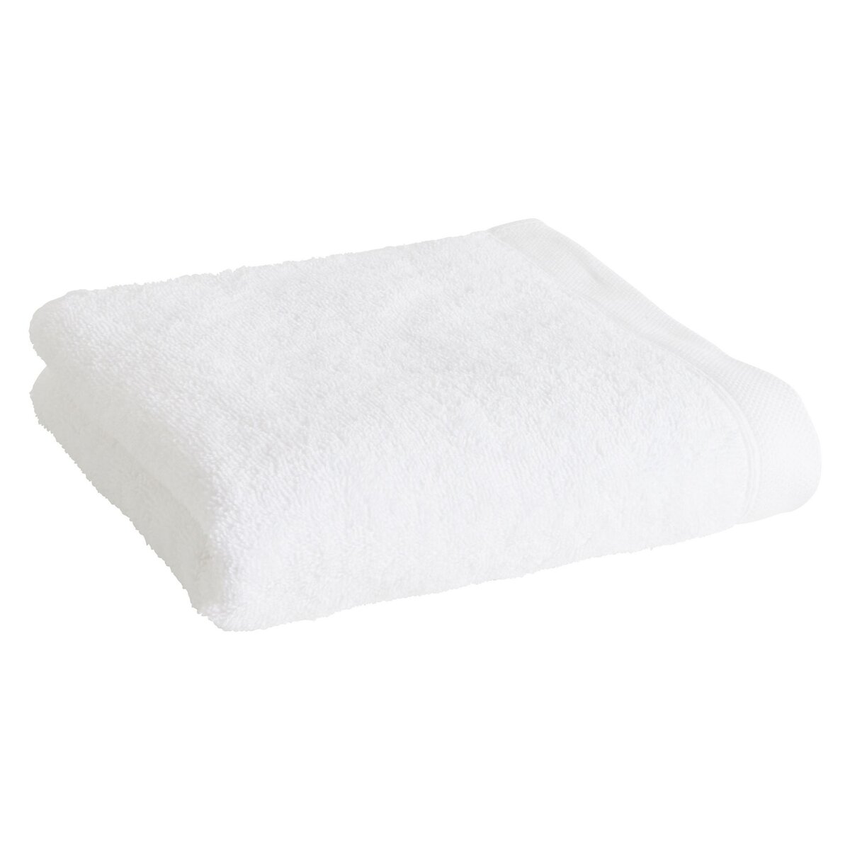 Serviette invité unie en coton 600 g/m²