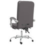 Voir la diapositive 5 : VIDAXL Fauteuil inclinable de bureau Gris Similicuir