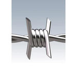 CENTRALE BRICO Barbelé Riccio en acier gris, L.100 m