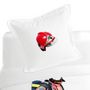 Voir la diapositive 2 : Dourev Housse de couette 140x200 Pompier BILLY + 1 taie
