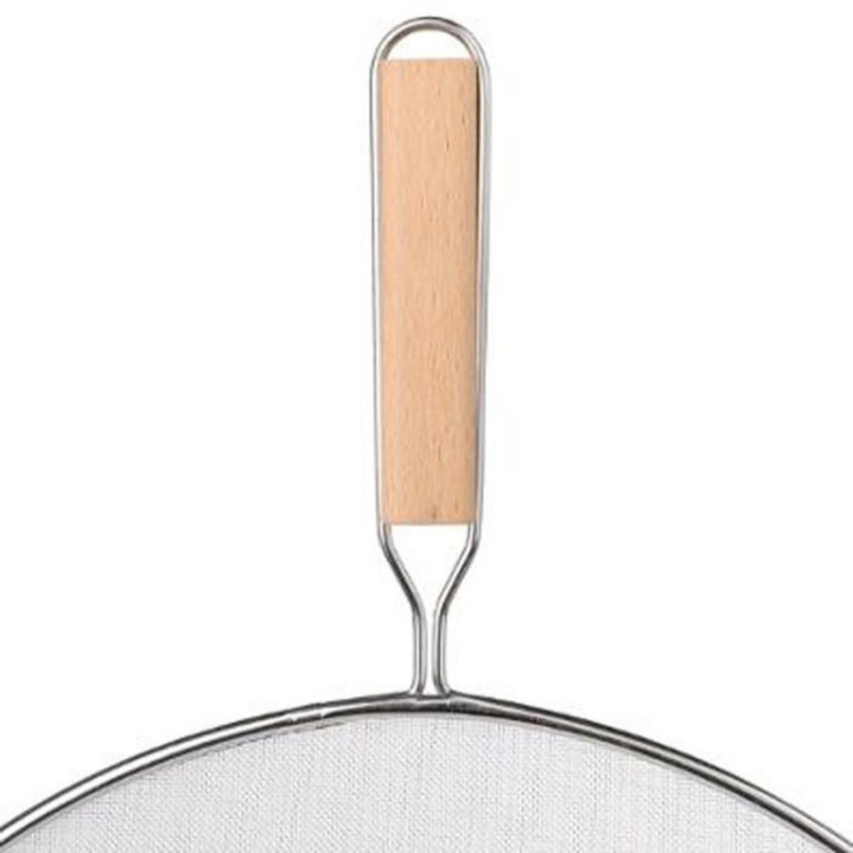 FIVE Couvercle Anti-Projection Inox 33cm Naturel