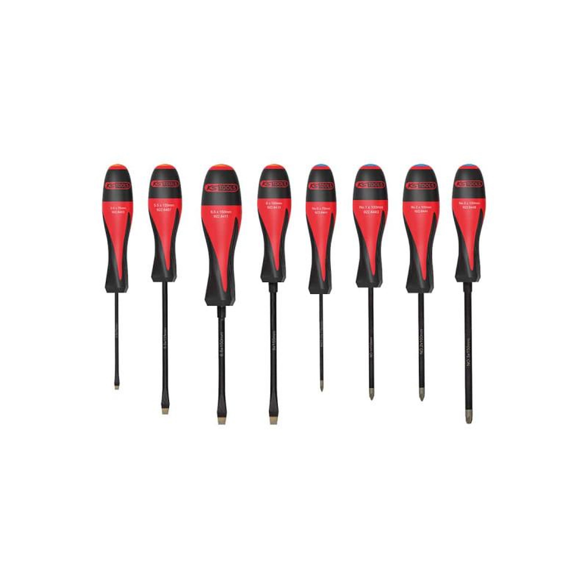 Ks Tools Jeu de tournevis KS TOOLS Ultimate Grip - Pointe diamant - 8 pcs - 922.6440
