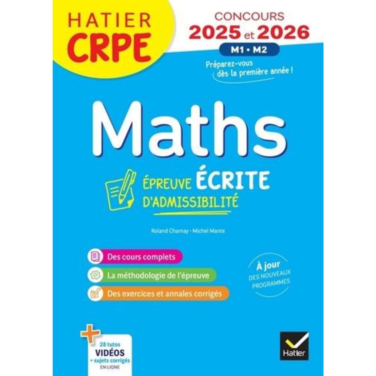 MATHS. EDITION 2025-2026, Charnay Roland