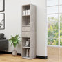 Voir la diapositive 1 : VIDAXL Bibliotheque Gris beton 36x30x171 cm Bois d'ingenierie