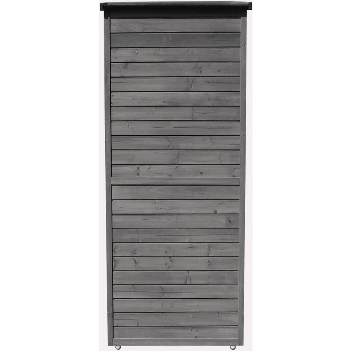 Habitat et Jardin Armoire de jardin  Space  - 87 x 46.5 x 160 cm - Anthracite