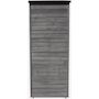 Voir la diapositive 4 : Habitat et Jardin Armoire de jardin  Space  - 87 x 46.5 x 160 cm - Anthracite