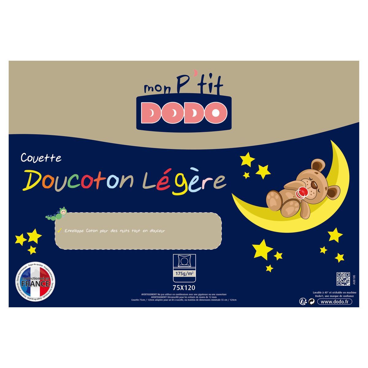 DODO Couette P'tit DODO Doucoton Légère