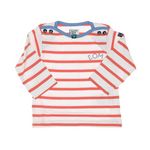 ELLE EST OU LA MER T-Shirt /Rose Garçon EOM Eloris. Coloris disponibles : Blanc