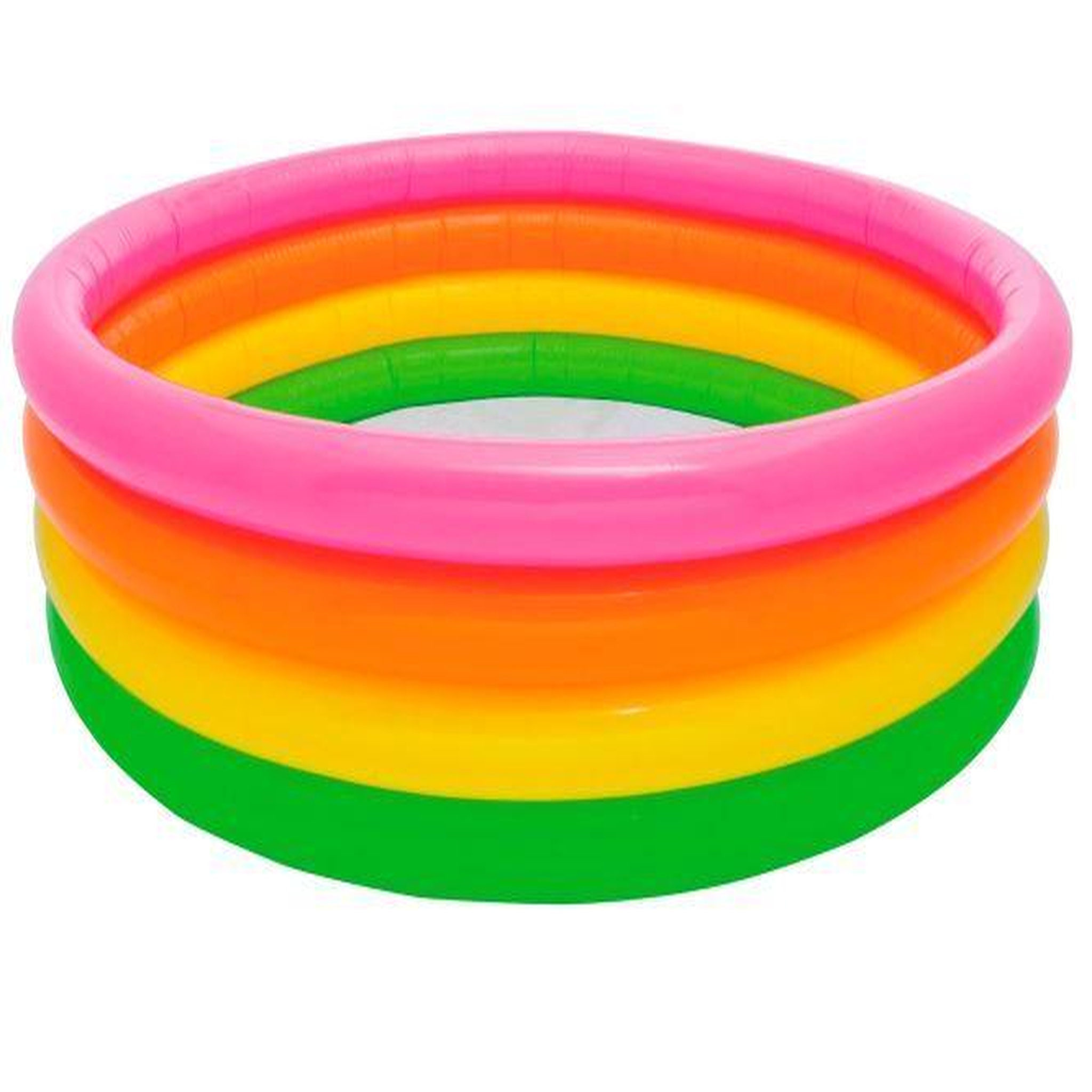 Voir la diapositive 1 : INTEX Piscine gonflable Arc-en-ciel 168x46 cm