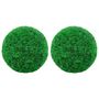 Voir la diapositive 1 : VIDAXL Boules de buis artificielles 2 pcs 52 cm