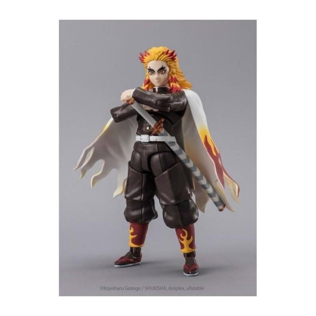 BANDAI Figurine articulée Ultimate Legends HD - BANDAI - Demon Slayer - Kyojiro Rengoku - 12 cm