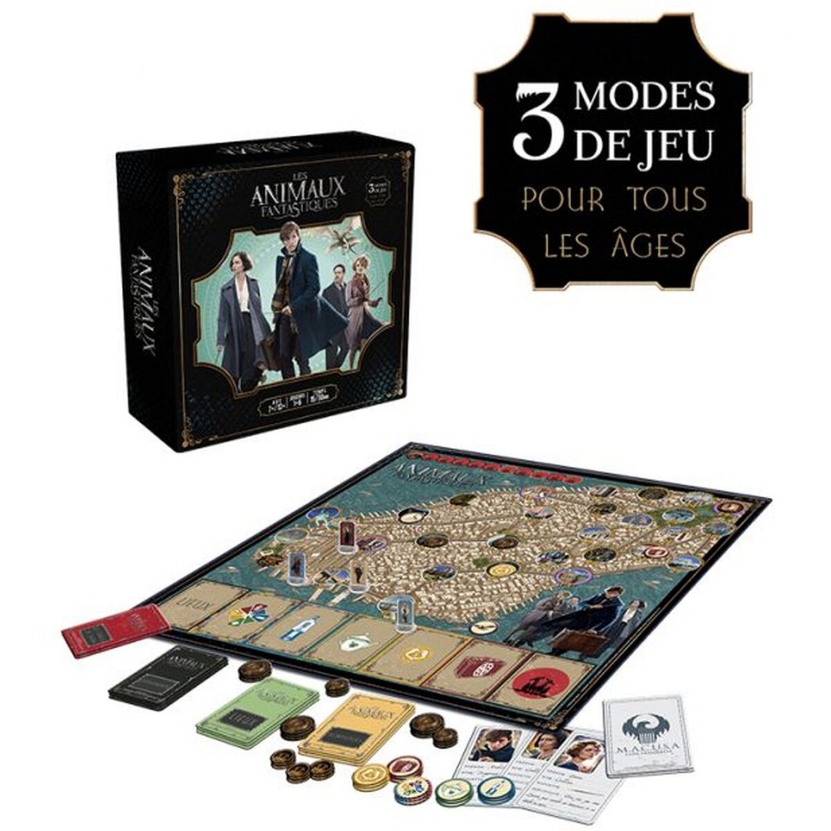 TOPI GAMES Jeu Les animaux fantastiques 