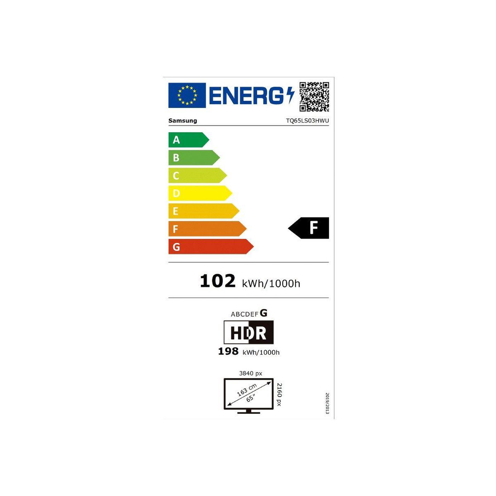 Voir la diapositive 6 : Samsung Tv mini led the frame pro tq65ls03hw (2026) 65  (163 cm) 4k - mode art (effet tableau), anti-reflet