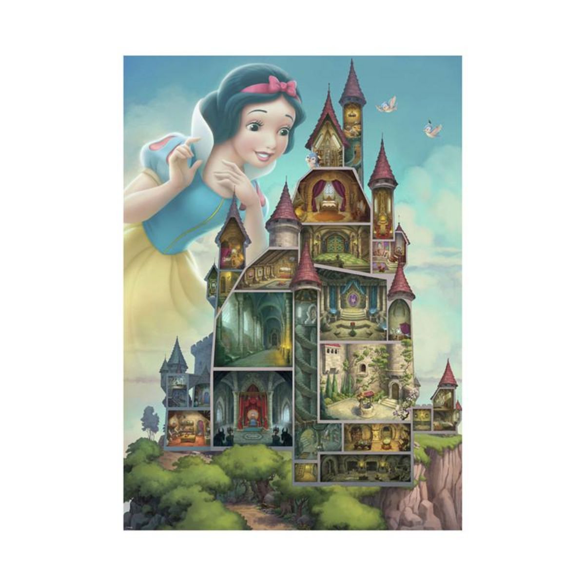 RAVENSBURGER Ravensburger - Jigsaw puzzle Disney Castles Snow White, 1000 pcs. 120002574