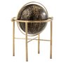Paris Prix Globe Terrestre sur Pied  Vintage  30cm Or & Noir
