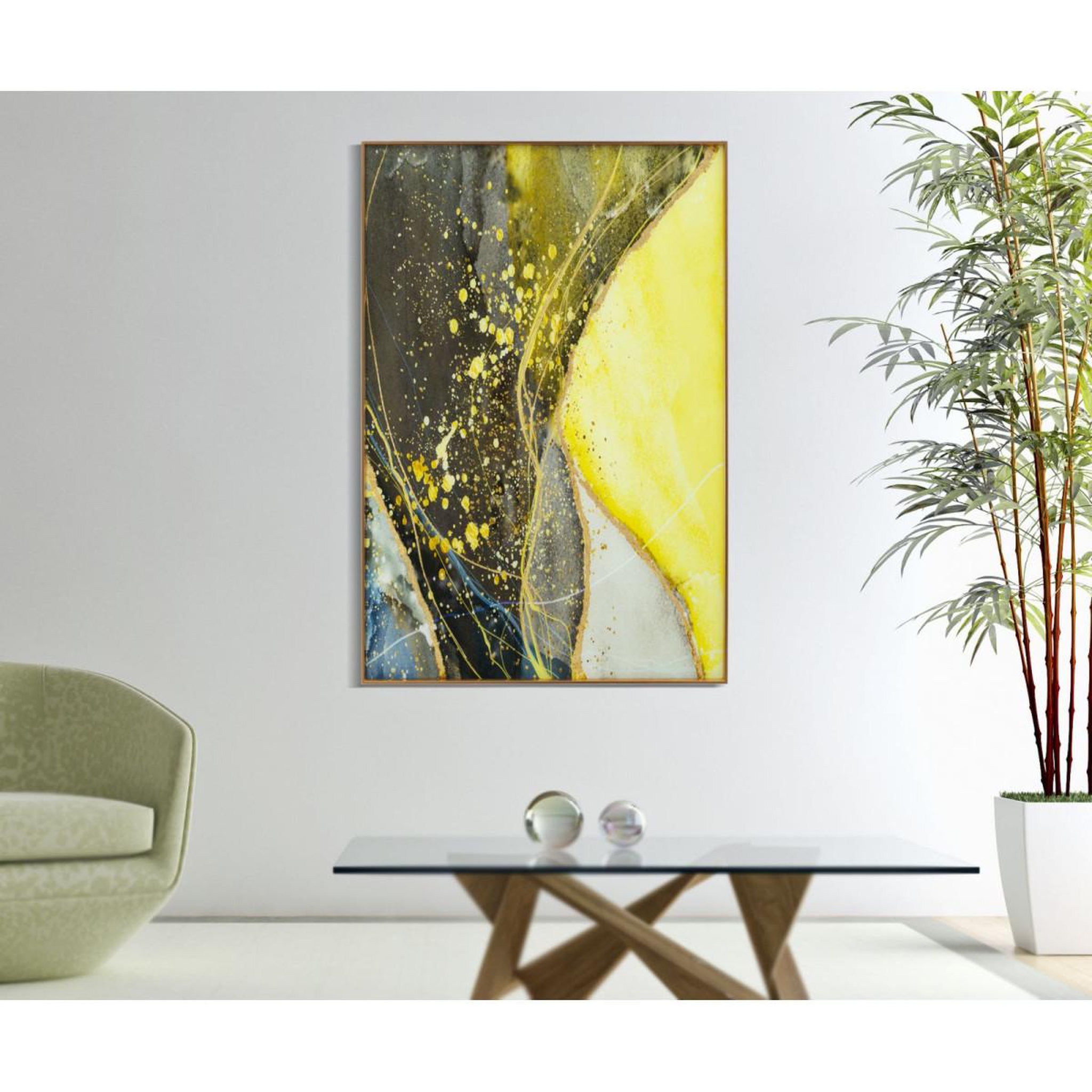Voir la diapositive 5 : Paris Prix Tableau déco en verre  sunny  80x120cm multicolore