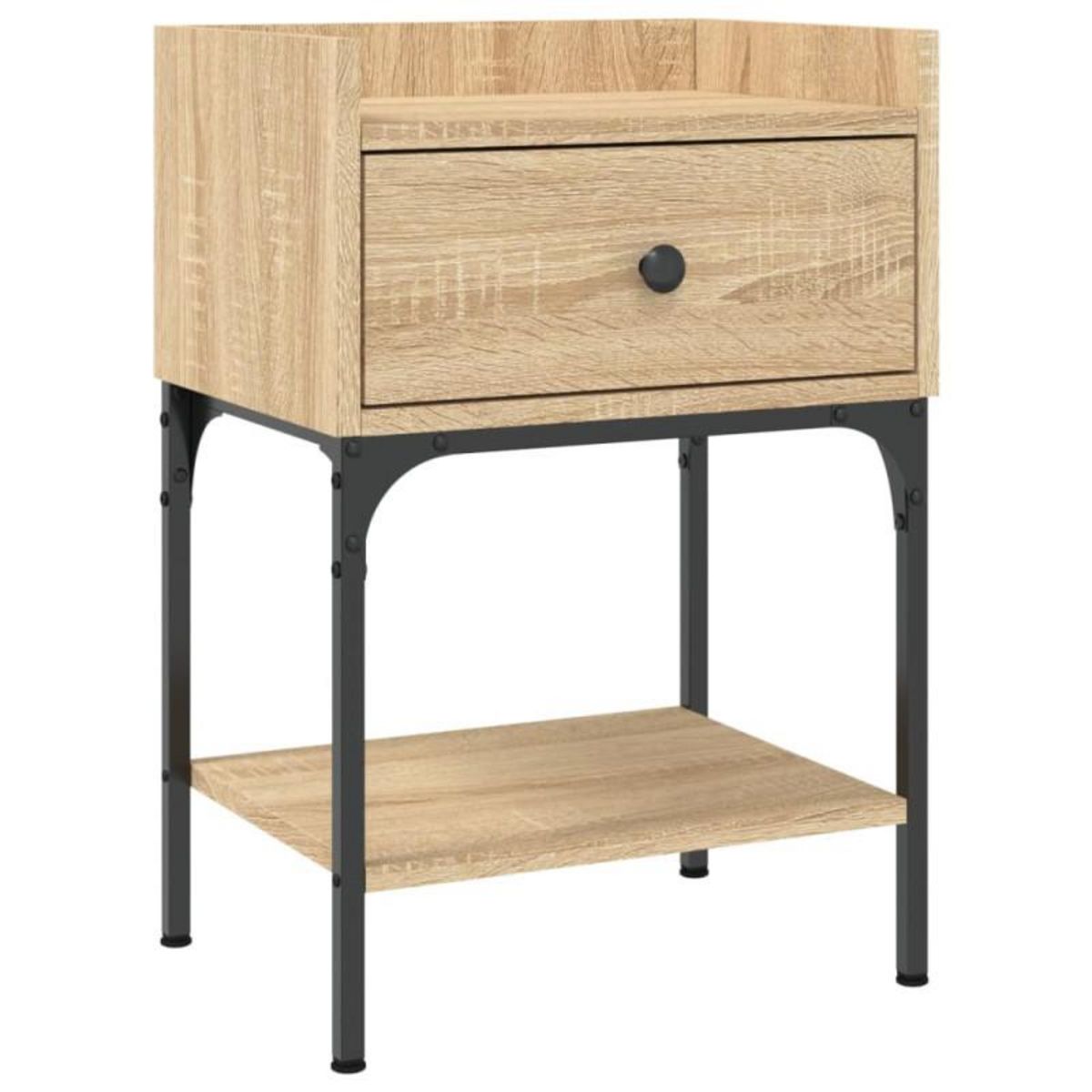 VIDAXL Table de chevet chêne sonoma 40,5x31x60 cm bois d ingénierie