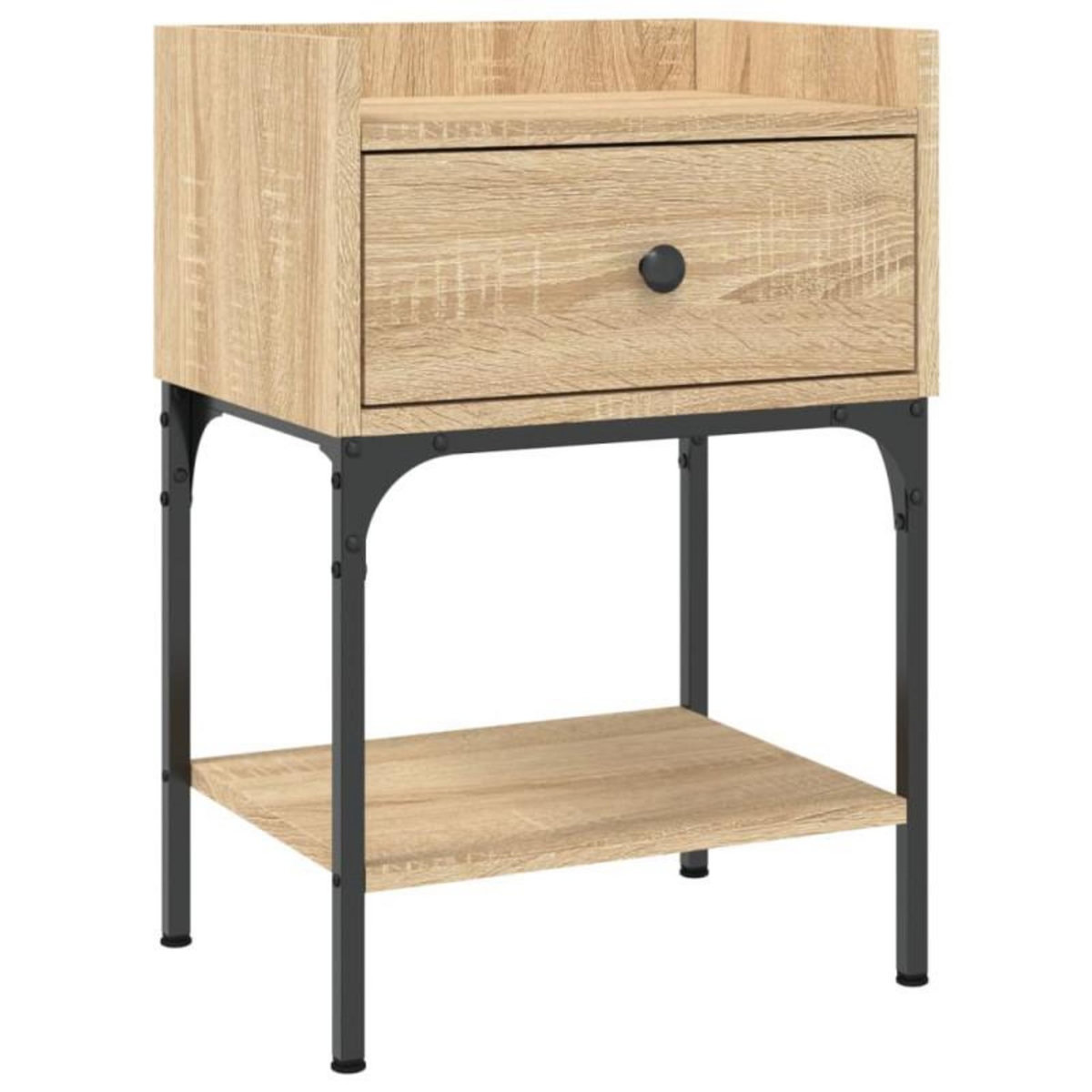 VIDAXL Table de chevet chêne sonoma 40,5x31x60 cm bois d ingénierie
