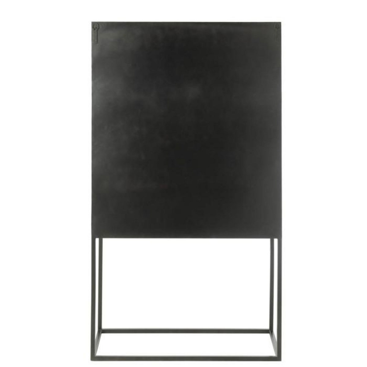 Paris Prix Commode 2 Portes en Bois  Shanil  162cm Noir