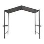Voir la diapositive 1 : Habitat et Jardin Pergola tonnelle pour barbecue - 277 x 149 cm - Anthracite