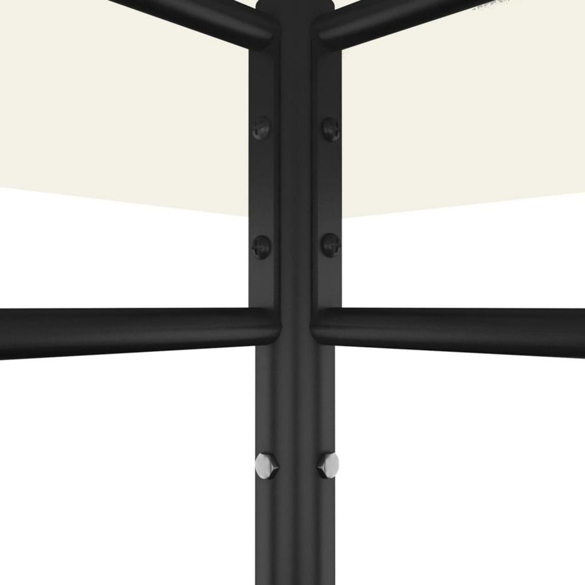 VIDAXL Belvedere 3x3x2,7 m Creme 180 g/m^2