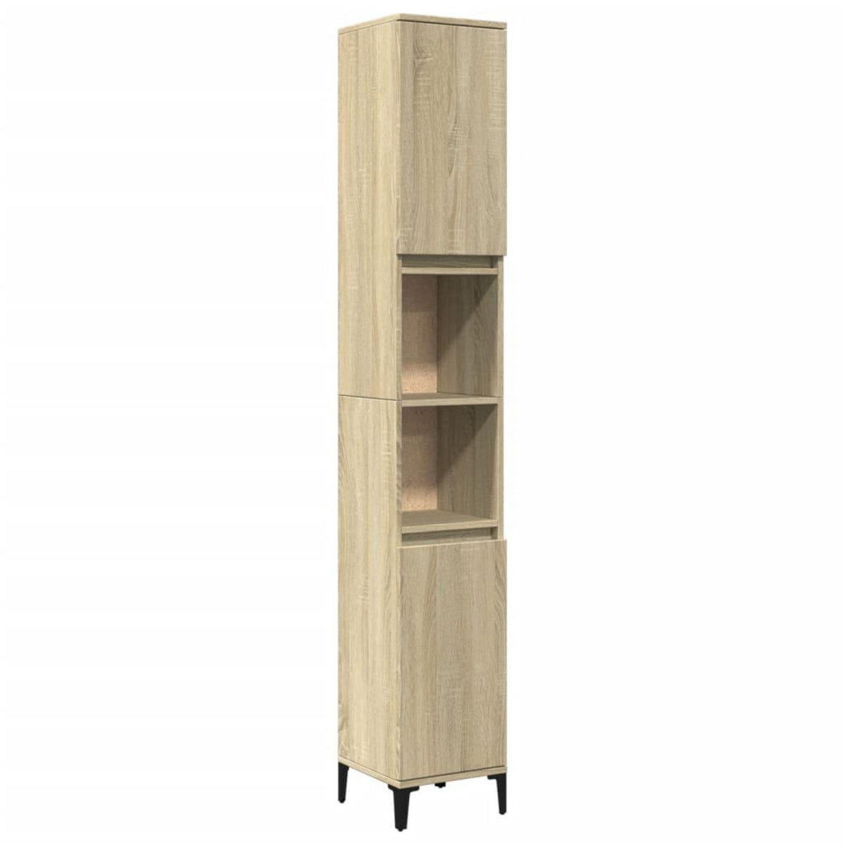 VIDAXL Armoire salle de bain chene sonoma 30x30x190 cm