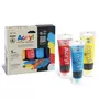 PRIMO 5 tubes de peinture acrylique couleurs primaires
