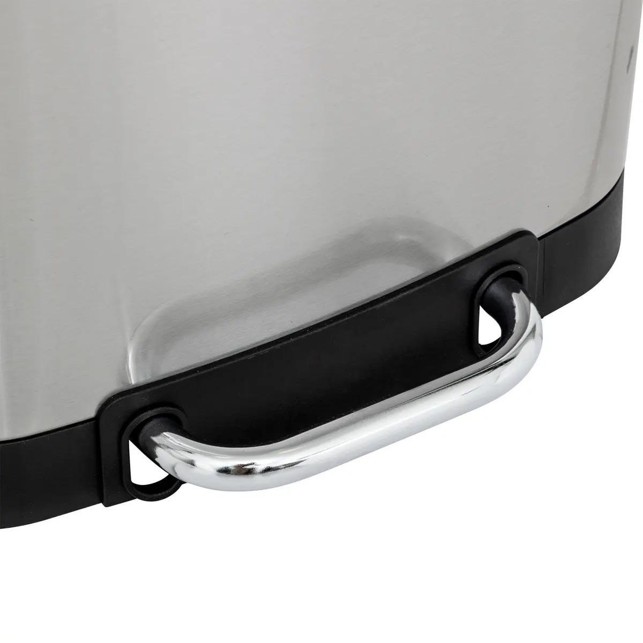 Voir la diapositive 4 : FIVE Poubelle de cuisine en inox  ariane  20l argent