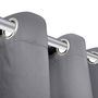 Voir la diapositive 5 : VIDAXL Rideau occultant avec œillets metalliques 270 x 245 cm Gris