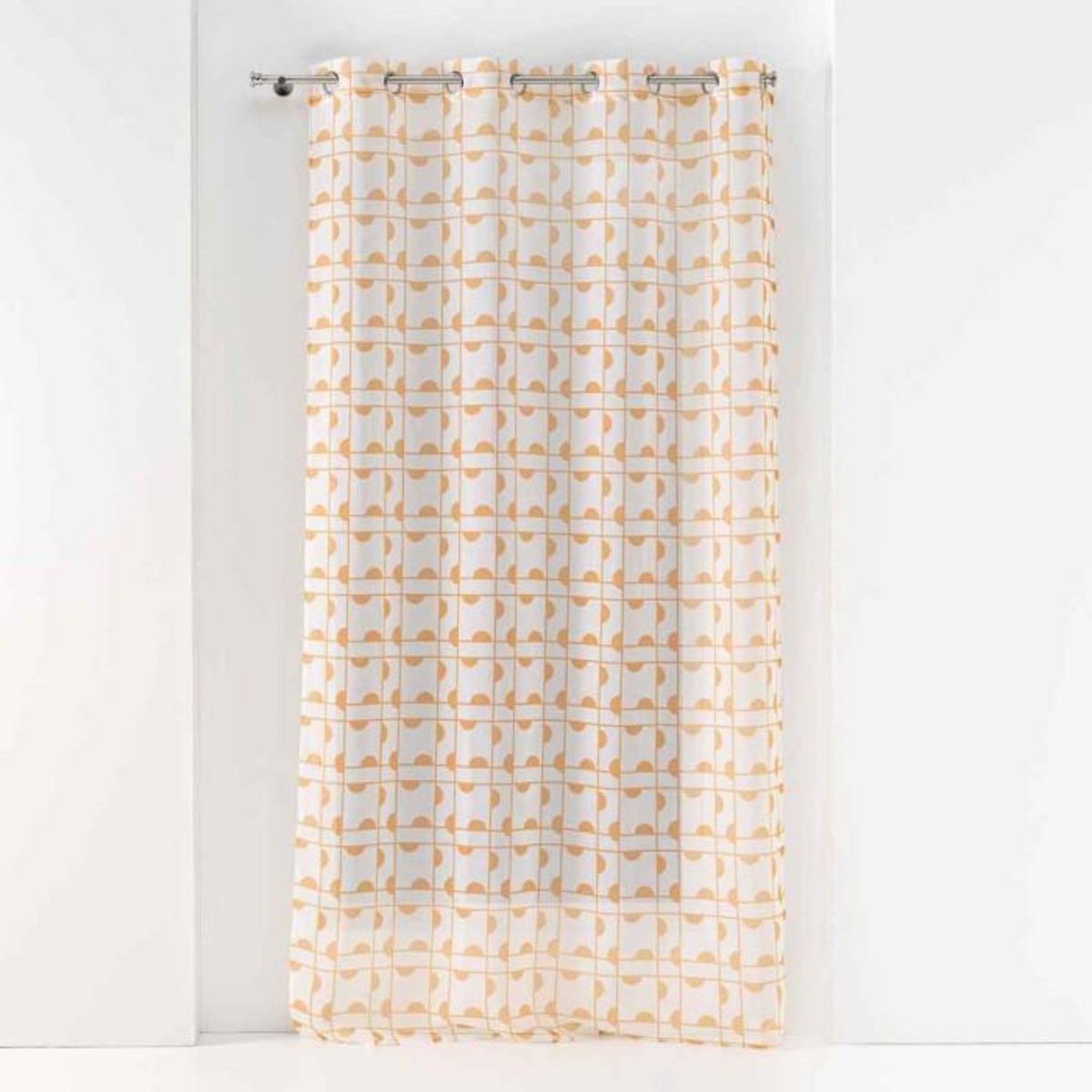 Paris Prix Rideau Voilage à Œillets  Gabi  140x240cm Miel