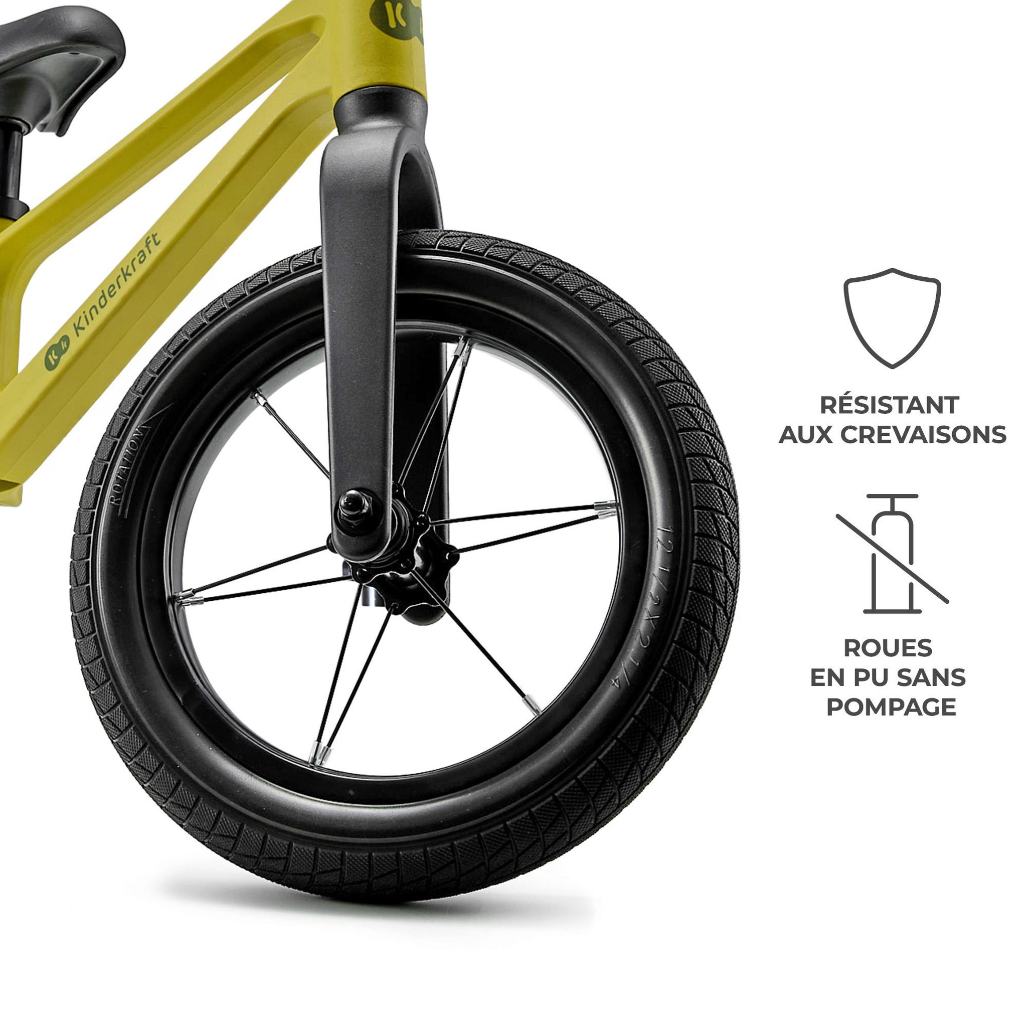 Voir la diapositive 5 : KINDERKRAFT Draisienne légère réglable pour enfant