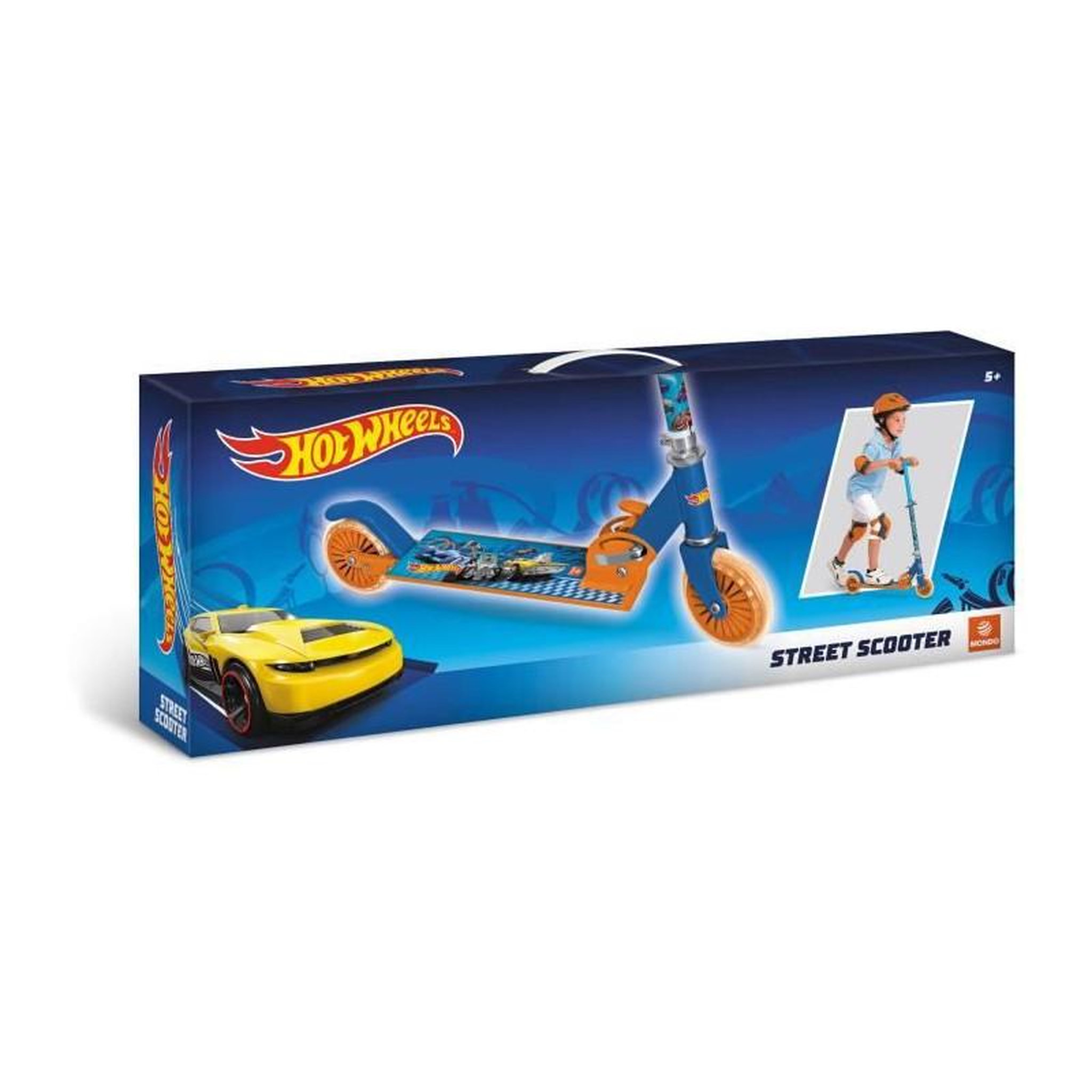 Voir la diapositive 2 : Mondo MONDO - PATINETTE 2 ROUES Hot Wheels